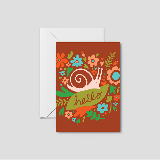 Snail Mail Boxed Set - Red Tones (8 Assorted Designs)